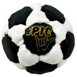 Salt n' Peppa 32 Panel Premium Suede Footbag